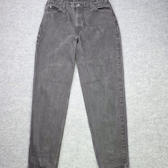 🔥 Vintage 1996 Levi’s 560 Orange Tab Jeans 34X34 – Loose Fit Tapered Leg- Black - Picture 2 of 14